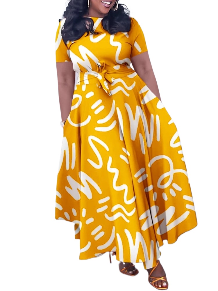 Floral Print Tie Waist Midi Dr - Midi Skirt Floral review and price