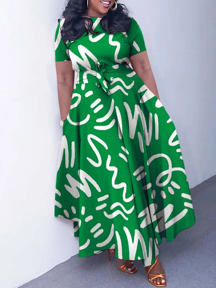 Floral Print Tie Waist Midi Dr - Midi Skirt Floral review and price