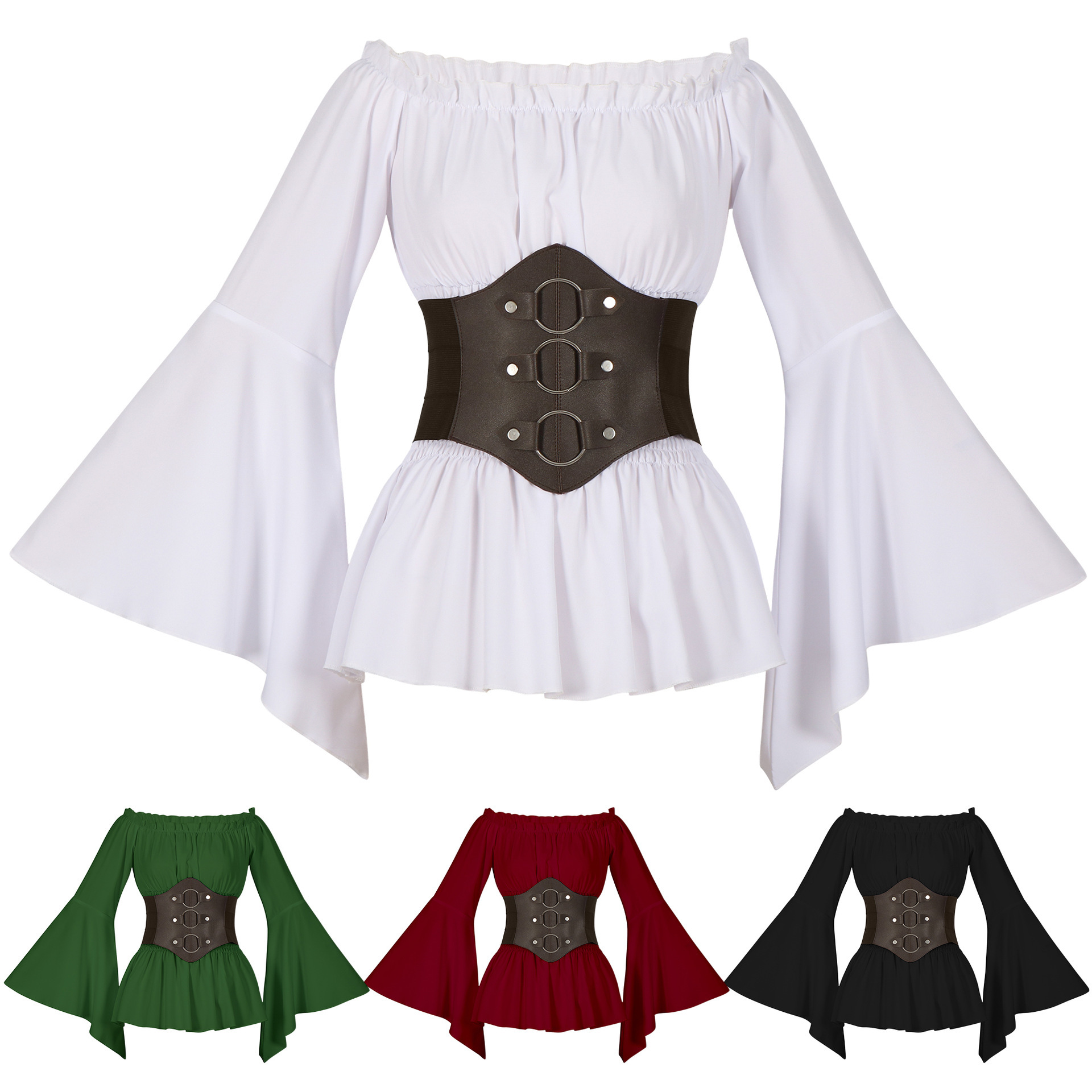 Medieval Victorian Pirate Shir - Blouse Off Shoulder review and price